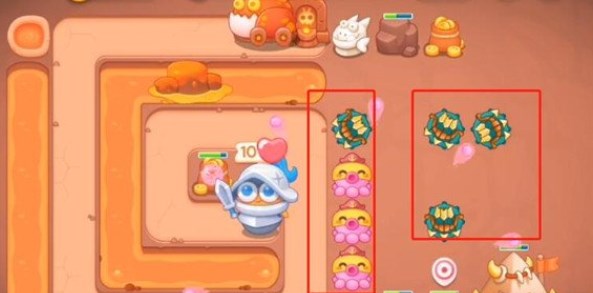保卫萝卜4饿龙传说24关攻略 饿龙传说第24关图文流程一览