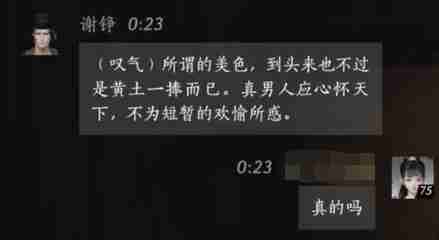 燕云十六声谢铮对话选择全解析 如何调整操作习惯适应不同玩法？