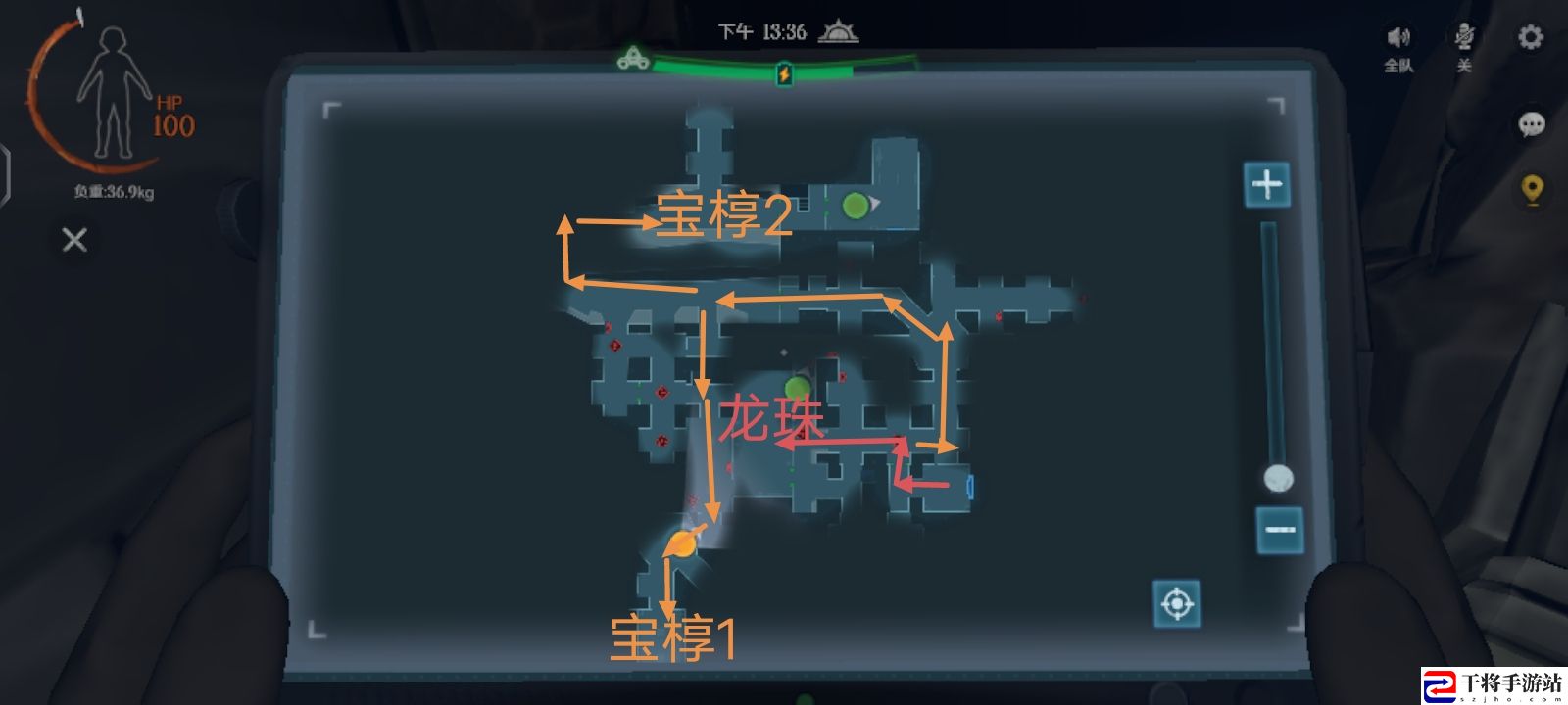 代号：超自然古墓遗迹深层图6摸金攻略：地图快速移动与路径优化