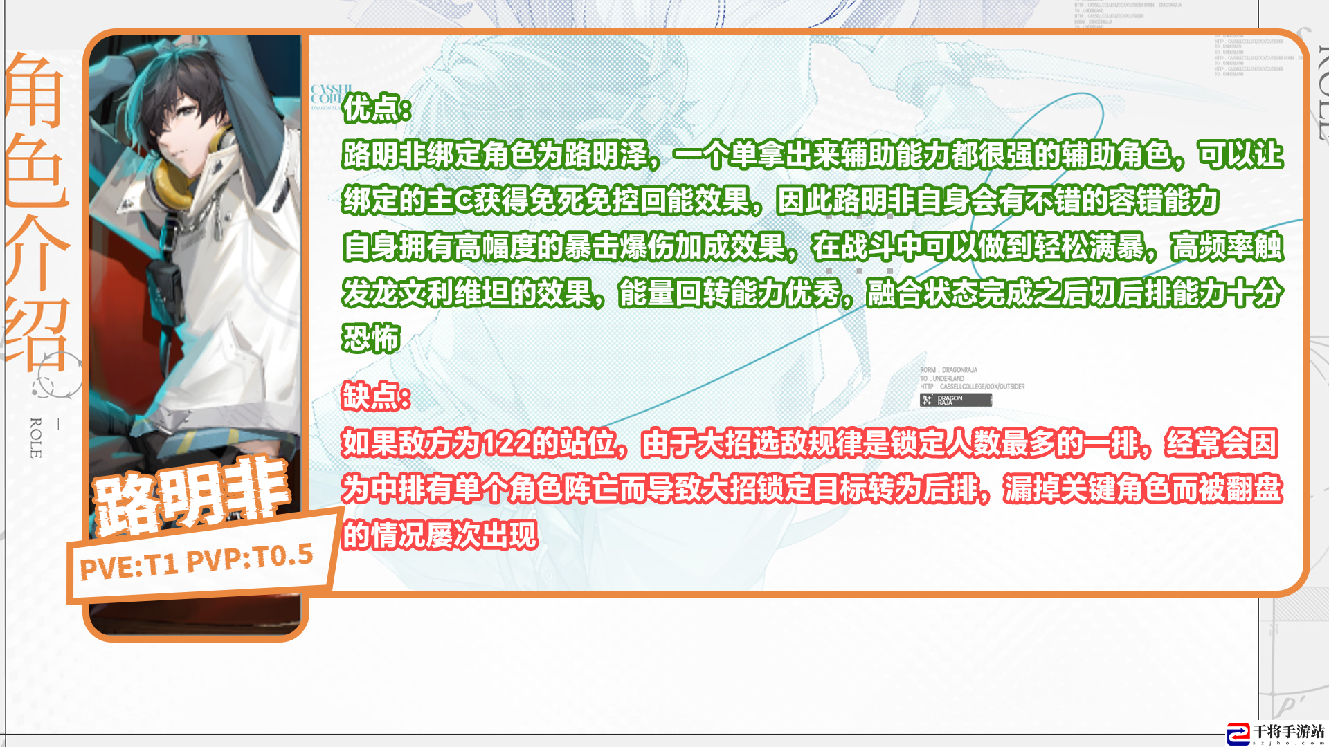 龙族：卡塞尔之门开服必看的角色强度榜：高效完成副本建议