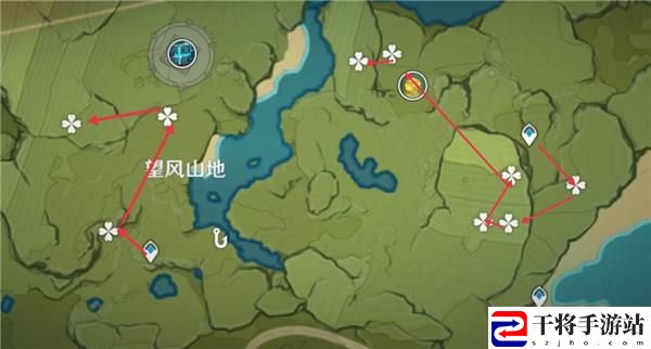 原神松果在哪里采集-松果采集路线图