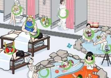 汉字找茬王搞笑女澡堂通关攻略