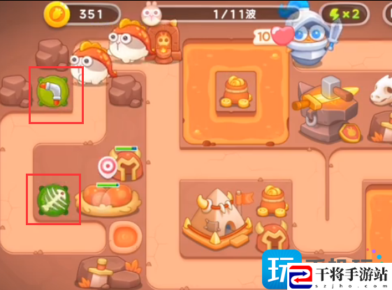 保卫萝卜4饿龙传说40关怎么过-饿龙传说第40关通关攻略