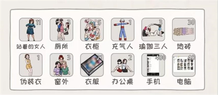 看你怎么秀海纳百川找出所有人通关攻略 实用刷副本全攻略