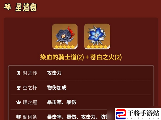 原神辛炎武器圣遗物推荐 原神辛炎武器圣遗物具体一览