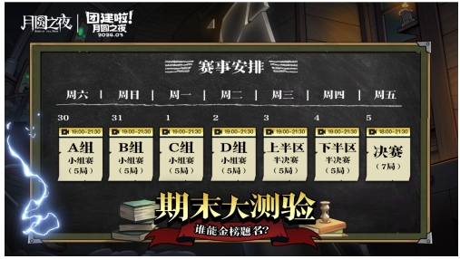 S2赛季期末大测验，月圆之夜主播对弈团建来袭